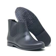 Women's Waterproof Rain Boots, New Release 2026, PVC, Sports, No Outdoor Boots - màu đen - Xem 3