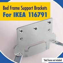 116791  Skorva Midbeam Bed Monunting Brackets X 8 Camper Conversion Brackets - Silver - View 3