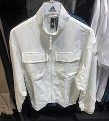 Adidas New Men's Minimalist Sports Jacket - White - View 2