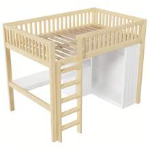 Kids Bed Frames, Headboards & Footboards - Natural + Pine + 140cm*200cm - View 11