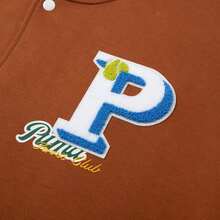 PUMA TEAM JP 男款/女款 DK 飛行夾克，舒適夾克，適合日常、戶外、通勤穿著 625797-81 - 柚木色 - 查看 5