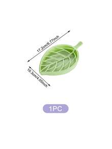 Green Leaves Double-Layer Drainage Creative Household Soap Box Non Perforated Bathroom Toilet Balcony Soap Laundry Soap Rack - Soap Box - View 4