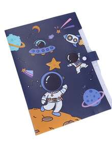 Back To School - Cute Expanding File Folders With Labels Accordion File Organizer Letter Size For School, Office And Home - Single Piece - View 1