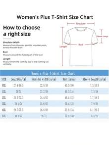 Happy 250th Birthday America 1776 2026 Patriotic Stars And Stripes Print Women Plus Size T Shirt Round Neck Casual Loose Fit For Independence Day Celebration Gift 220g - 白色 - 查看 5