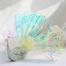 1pc Elegant Peacock 3D Pop-Up Greeting Card - Exquisite Paper Art Design - Ideal For Birthday, Valentine's Day, Christmas And Thanksgiving - Comes With Matching Envelope - Shining Peacock - View 8