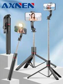AXNEN Gậy selfie kiêm chân máy 67 inch dành cho điện thoại, có điều khiển từ xa tháo rời, có thể kéo dài, thích hợp cho du lịch ngoài trời, chụp ảnh làm đẹp, phát trực tiếp và các tình huống khác, tương thích với các thiết bị iOS và Android mới của nhiều thương hiệu. - Nhiều màu - Xem 11
