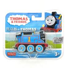 Mattel 1 pieza Juego de tren de juguete de metal Thomas & Friends - Locomotora de empuje Gordon, Edward, Emily con vagones, Percy, Toby, Harold Serie de metal de tren de juguete de empuje, adecuado para niños de 3+ años, regalo para el Día del Niño, cumpleaños, Navidad - Multicolor - Ver 21