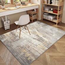 天鹅绒地毯，高端设计地毯，现代简约风格，色彩鲜艳的图案，柔软蓬松，低绒地毯，易于清洁，防滑地毯，防滑垫，亲肤柔软，耐磨，仿羊毛地毯，波西米亚花卉图案，波西米亚风格浴室装饰地毯 - 高級款 - 查看 7