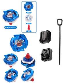 BX Evolution Gold BX00-02, Rotating Metal Phoenix Wing Gyro Spinning Top Launcher Grip - Gold - View 14