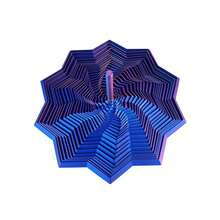 1 Set/1 Stück 3D gedrucktes sensorisches Spielzeug, 3D gedrucktes Stern-Polygon Stressabbau Spielzeug, oktagonaler Griff Fidget Toy, 3D Faltstruktur, Fingerdruck Entlastungsspielzeug, Büro Dekoration, Unterhaltung Entspannung Fingerspielzeug, visuell & auditiv beruhigendes Spielzeug, Büro Dekoration, Weihnachtsgeschenk, Geburtstagsparty Geschenk, ideales Urlaubsgeschenk - Verschiedenfarbig - Übersicht 10