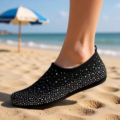 Zapatos de agua descalzos unisex, calcetines acuáticos deportivos para nadar, playa, piscina, buceo, caminar