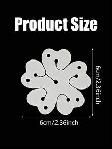 50个气球夹，多功能环，适用于婚礼、圣诞节、万圣节、新年、情人节和日常庆祝活动 - 透明色 - 查看 7