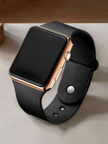 2/1件装女孩时尚优雅LED数字显示电子手表，搭配时尚多功能钱包，适合作为女孩的生日/节日礼物，也适合日常生活佩戴，例如返校、聚会和旅行。毕业季、母亲节、送给朋友和家人的礼物也很不错。 - 彩色 - 查看 6