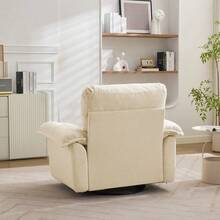Living Room Chairs - Beige + Upholstered + 1 Seat - View 4
