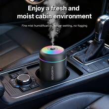 New Car Humidifier, Fine Mist Cold Fog, Home Electric Aroma Diffuser. Home Bedroom Aroma Diffuser, Desktop Mist Quiet Humidifier, USB Powered, No Battery Needed, Suitable For Travel, Home, Bedroom, Office And Air-Conditioned Room. - Multicolor - View 5