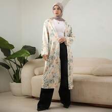 Livesso Loose Fit Full Floral Print Women Regular Long Sleeve Coat Summer Women Jacket,Fall Women Clothes - Multicolor - View 6