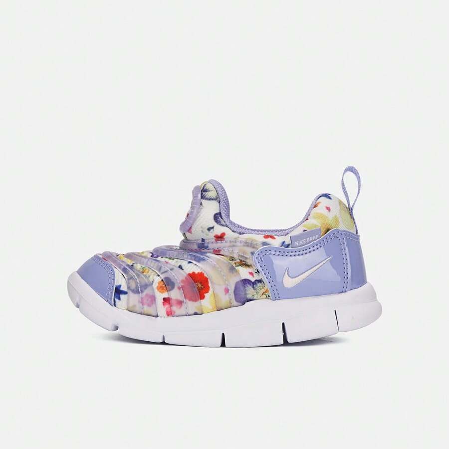 Nike 耐克Dynamo Free SE (TD) 婴幼儿休闲低帮鞋 IQ0810-500 - 藍白色 - 查看 1