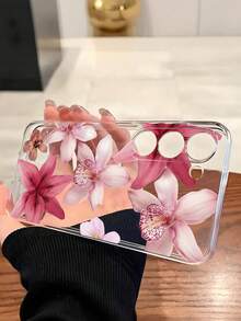 1 ốp lưng điện thoại mềm họa tiết hoa nhiều màu sắc, tương thích với Honor, Galaxy A04e/12/A13/A14/A34/A50/A52/A53/A54/S21/S22/S23/S24/S25/S25Ultra/S25FE/S26/S26 PLUS/S26 ULTRA/S26 EDGE, 6A/7A/8A, 12T/13T/15T/15T Pro, phiên bản quốc tế, không phải phiên bản nội địa. - Trong sáng - Xem 3