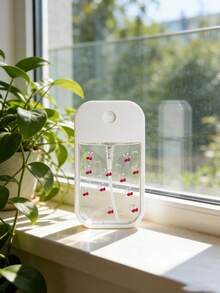 1 chai du lịch trong suốt có thể tái sử dụng, họa tiết nơ, thích hợp đựng nước hoa, nước tẩy trang, nước hoa hồng, nước tẩy sơn móng tay, có thể tái sử dụng, vật dụng cần thiết khi đi du lịch, phụ kiện du lịch hoàn hảo, quà Giáng sinh, quà năm mới, quà tặng cho thầy cô, bạn bè và gia đình. - Nhiều màu - Xem 2