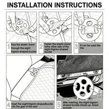 Cojín para asiento de coche, Funda para asiento de coche, Juego completo de cojín de asiento de lino, Transpirable, Cómodo y Antideslizante, Adecuado para todas las estaciones - cojín del asiento - Ver 8