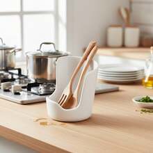 Kitchen Countertop Draining Rack Dish Drainer For Pot Lid Spoon Organizer - Multicolor - View 3