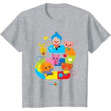 Plim Plim The Kindness Hero - Colourful Designs For  T-Shirt All Seasons,220g Pure Cotton Single-Sided Printed Crew Neck Short-Sleeved T-Shirt,Unisex Top,Base Layer - Màu 8 - Xem 1