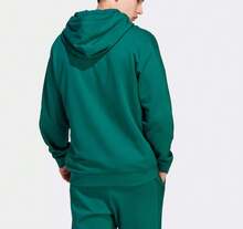 Adidas Men's Casual Loose Fit Hooded Jacket - Green - View 2