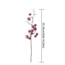 12个仿真南瓜枝，塑料材质，仿真效果逼真，手工制作，优雅美观。 - 彩色 - 查看 9