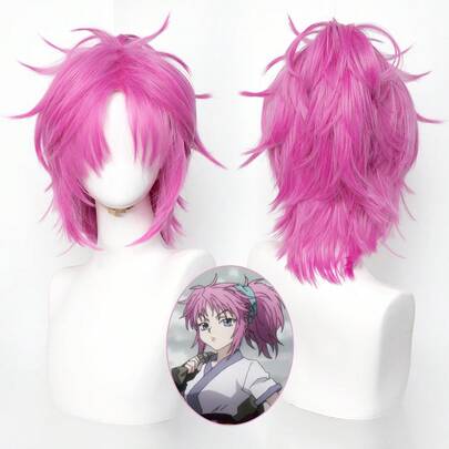  YEWELL Rose Red Role-Playing Headgear Daily Series Cosplay Headgear Series Multi-Style Interpretation Of Cartoon Anime Suitable For Private Parties Daily Role-Playing Halloween Sakamoto Daily Life