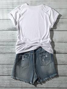 Kvinnor T-shirts - Vitt - Visa 3