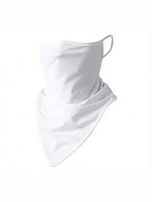 Unisex Ohrschlaufen UV-Schutz Gesichtsmaske Schal - Windabweisend warmer Nackenwärmer - Verschiedenfarbig - Übersicht 10