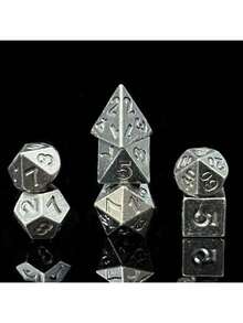 Dragon Embossed Metal Mini Polyhedral Dice Set With Vintage Pocket Watch Box - Perfect For D&D Tabletop RPG, Christmas Personalized Gift For Boyfriend, Unique Gifts For Men, Teens - Multicolor - View 18