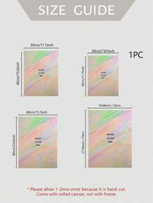 2D płaski, 1 szt. 2D płaski plakat artystyczny "Bądź miły dla swojego umysłu", wydruk na płótnie bez ramki, do salonu, do sypialni, do biura, do domu, prezent, piękna dekoracja pokoju, plakat na Halloween, Boże Narodzenie, jesień., 2D płaski - Litera A - Zobacz 5