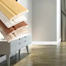 3D Self-Adhesive Thick Wall Sticker Waistline Backdrop Wall Base Decorative Trim, Waterproof - A - View 11