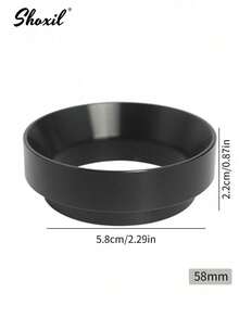 shoxil 1pc Coffee With Powder Ring,Espresso Machine Powder Ring, 51/58mm, Magnetic, Fly-Proof Powder, Coffee Accessories - Powder Ring - View 13