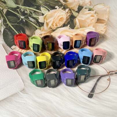 1个多功能便携式计数器，一键重置，斋月礼物计数器，可调节一键重置，适用于念珠，高精度，一键计数重置，开斋节礼物，数字电子计数器，便携耐用，节日庆祝小工具，斋月节庆，开斋节礼物，高灵敏度，计数准确