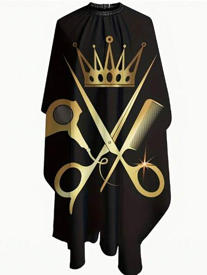 Hairstylist Camo Waterproof Apron, Adjustable Salon Smock Cloak, Antistatic Haircut Cape, Essential For Barbershops, Back To School, Travel Holiday Essentials, Hair Accessories Slick Back Brush, Barber Accessories, Hair Dryer, Hair, Barber, Hair Tools, Hair Products, Hair Accessories, Edge Brush, Styling Brush