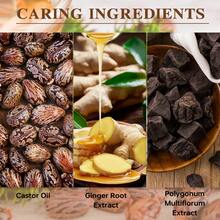 150毫升蓖麻油洗发水，滋养健康头皮，令秀发焕发光泽柔顺。清洁的同时锁住水分，抚平毛躁和分叉，赋予秀发自然光泽和柔软质感。泡沫丰富，易于冲洗。令头皮清爽不紧绷。 - 洗髮水 - 查看 2