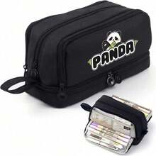 熊猫造型动物主题极简风格软握按压式凝胶笔，书写流畅，连续出墨，速干，适合DIY学习办公书写，黑色速干大容量凝胶笔，搭配大容量多层笔袋，是返校必备办公用品，也是情人节礼物的理想之选。 - 多色 - 查看 14