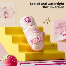 Disney 迪士尼儿童不锈钢保温杯，316不锈钢学生时尚双头饮水杯带一个盖子，双头饮水杯，水瓶 - 彩色 - 查看 8