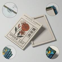 Tranh canvas nghệ thuật phong cách retro Okinawa, tranh phong cảnh du lịch Nhật Bản, hình ảnh đường chân trời thành phố Okinawa, trang trí phòng ngủ, phòng khách, văn phòng hoặc ký túc xá, quà tặng cho nữ, có khung hoặc không khung. - Nhiều màu - Xem 3