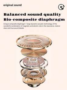 Cool Advanced Simplicity Style Wireless Headphones, Long Battery Life Over-Ear Headset With Adjustable Design, Ideal For Music, Sports, Gaming - Push Button Volume Control, Type-C Charging, Rechargeable Lithium Polymer Battery - Silver - View 7