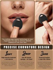 开斋节26件套完整化妆刷套装，包含20支柔软化妆刷——例如透明散粉刷、腮红刷、轮廓刷、高光刷、粉底刷、鼻影刷、眼影刷、眉刷、唇刷和细节刷——以及3个三角海绵和3个指套海绵；非常适合初学者、专业化妆师和新手美容练习场景。 - 黑色 - 查看 9