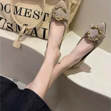 Women Flats - Beige - View 5