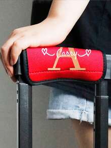 Custom Luggage Handle Wrap,Personalized Custom Luggage Handle Wrap With Name | Suitcase Handle Wraps, Customizable Birthday Gifts, Fashion, Friend, Travel Accessories, Travel Essentials - Multicolor - View 4