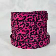 1 Pair Leopard Print Flat Shoelaces (2pcs), Animal Pattern Sneaker & Canvas Shoe Replacement Laces, Durable Trapezoidal Design Suitable For Men & Women, 39 Inch Length, Tear-Resistant Casual Wear, 10 Specifications Available - Multicolor - View 7