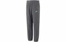 Quần dài Nike Essentials màu trơn, có dây rút, in logo thương hiệu, màu xám. - trắng - Xem 7