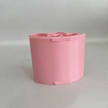 1 buc. Suport romantic în formă de inimă pentru hârtie igienică, suport roz pentru depozitarea șervețelelor, suport independent pentru afișarea șervețelelor din plastic, durabil și elegant, decorațiune de birou pentru baie, dormitor, living, casă, bucătărie, birou și cafenea, cadouri perfecte pentru Ziua Îndrăgostiților, Ziua Mamei, Ziua Tatălui și ziua de naștere. - Multicolor - Vizualizare 3
