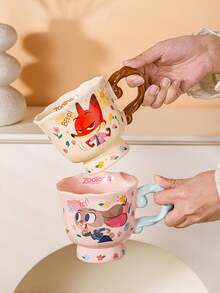 Disney Judy Hopps  Official Mug - High Quality Home Twisted Cup, Women/Couples Gift, Birthday Present - Multicolor - View 8