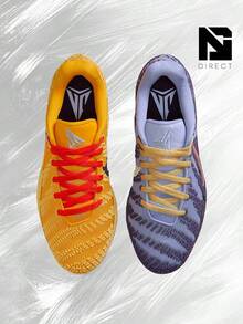 Nike Ja 3 Hustle & Flow – Men's Lifestyle Sneakers – Shoes For Man-Vintage-Autumn & Winter-Inspired Running Shoes, Shock-Absorbing Comfort, Gym To Streetwear Casual Wear - Prefect Thanks Giving Day & Chrismas Gift-HF2793 700 - Soft Yellow/Purple Dynasty/Volt Tint/Light Thistle/Bright Crimson - 查看 3